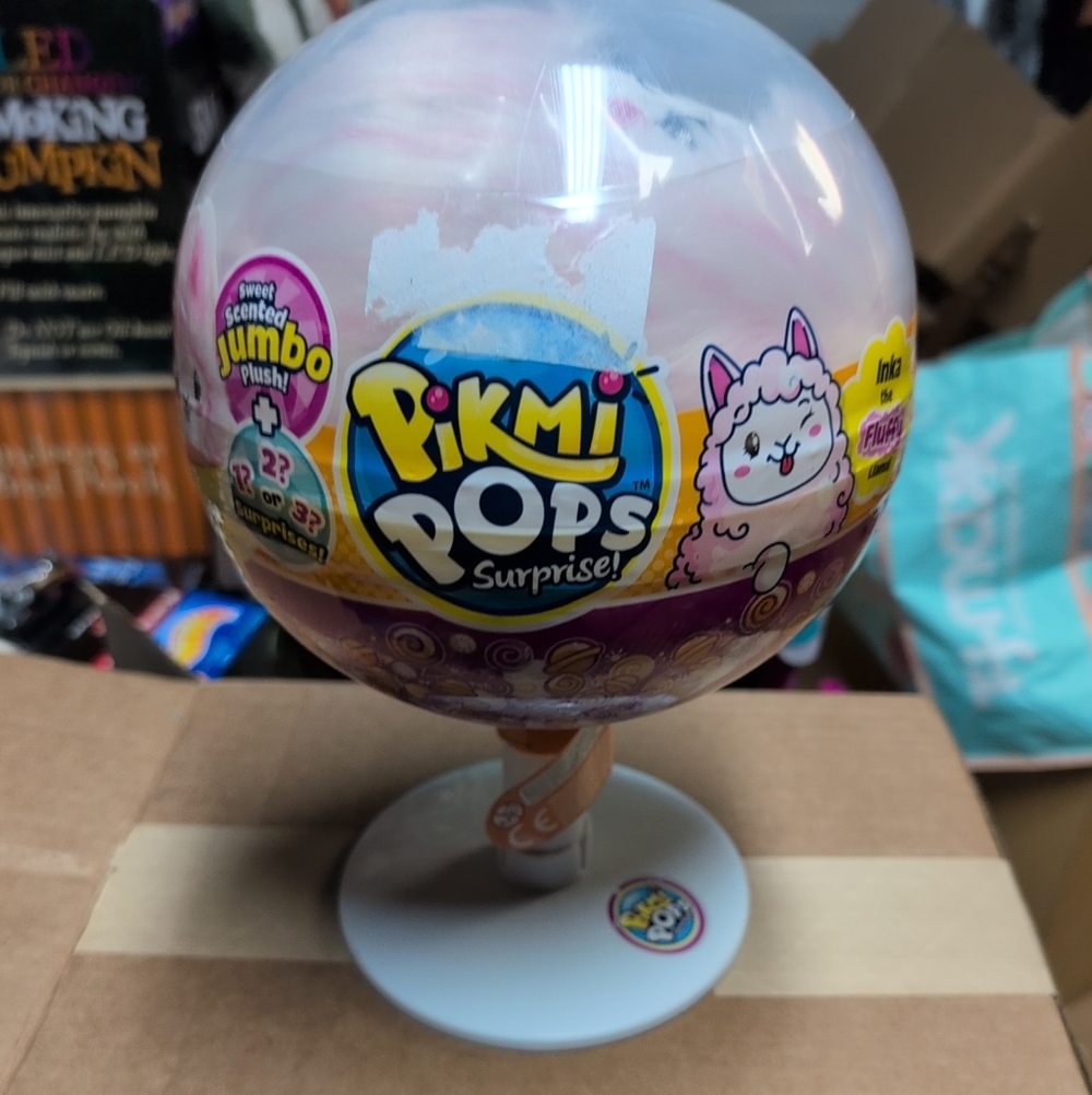 PIKMI POPS SURPRISE! JUMBO INKA THE FLUFFY LLAMA Sweet Scented Brand New Sealed